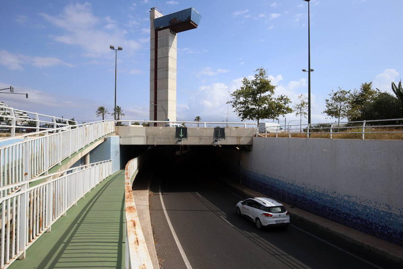 Estado de la Torre-mirador de la V-21