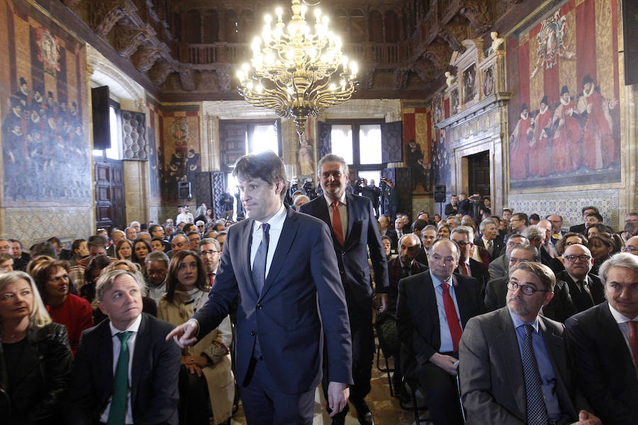 Sociedad Civil Catalana, galardonada con el premio de Convivencia de la Fundación Broseta. El reconocimiento se le concede a la entidad en un momento clave del desafío separatista catalán.