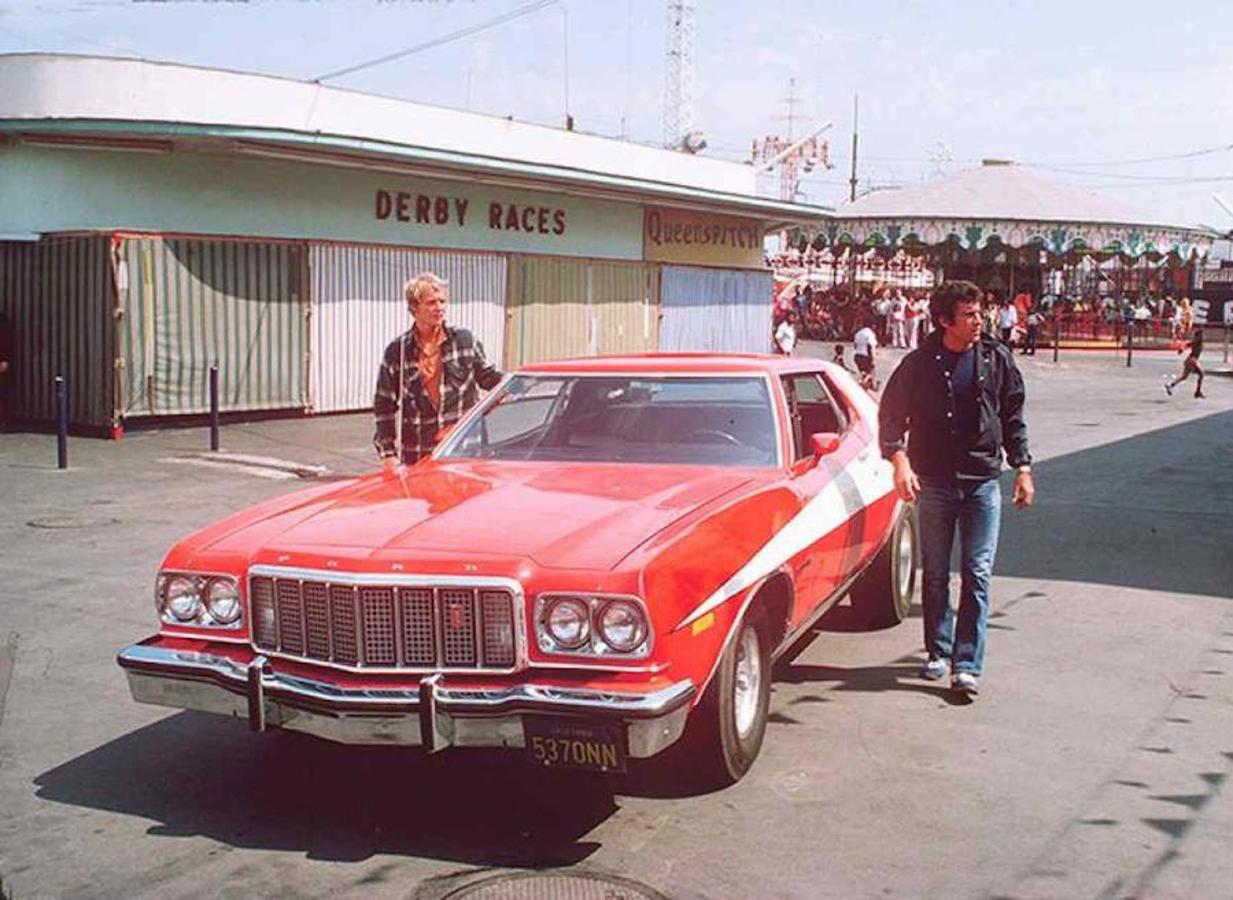 Starsky y Hutch: Un Ford Torino conducían los protagonistas de esta mítica serie.