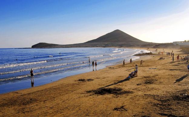 Playa El Médano en Tenerife.