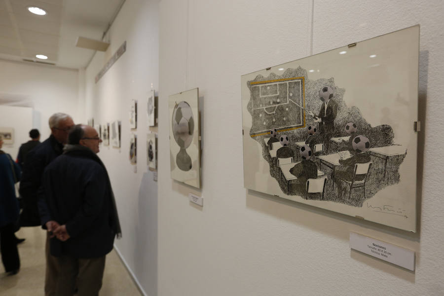 Fotos de la exposición de Luis Furió en la casa de Cultura de Alboraia