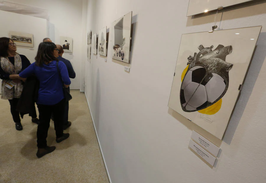 Fotos de la exposición de Luis Furió en la casa de Cultura de Alboraia