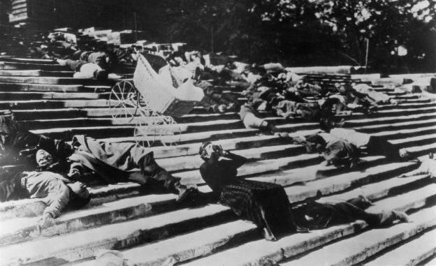 Imagen de la película 'El acorazado Potemkin'.