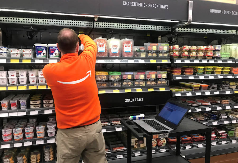 Fotos del supermercado Amazon Go