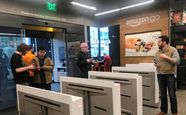 Primera tienda Amazon Go en Seattle