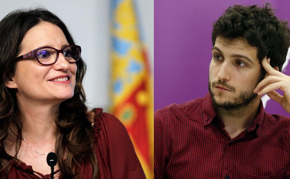 Oltra atrae a los jóvenes de Podemos para pactar en 2019