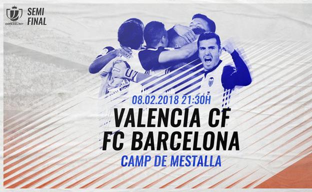 Semifinal de Copa del Rey en Mestalla: todos los precios para abonados y público general