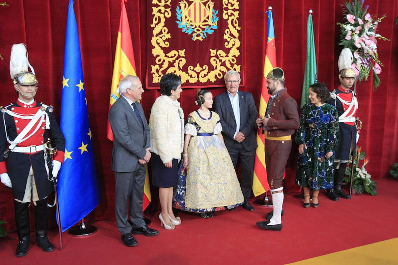 Fotos de la exaltación de la fallera mayor infantil de Valencia