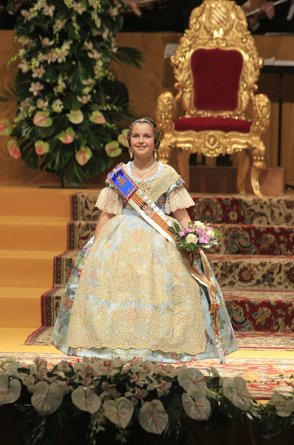 Fotos de la exaltación de la fallera mayor infantil de Valencia