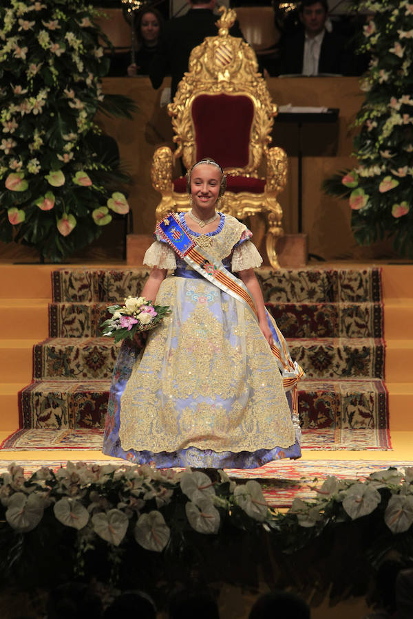 Fotos de la exaltación de la fallera mayor infantil de Valencia