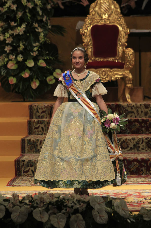 Fotos de la exaltación de la fallera mayor infantil de Valencia