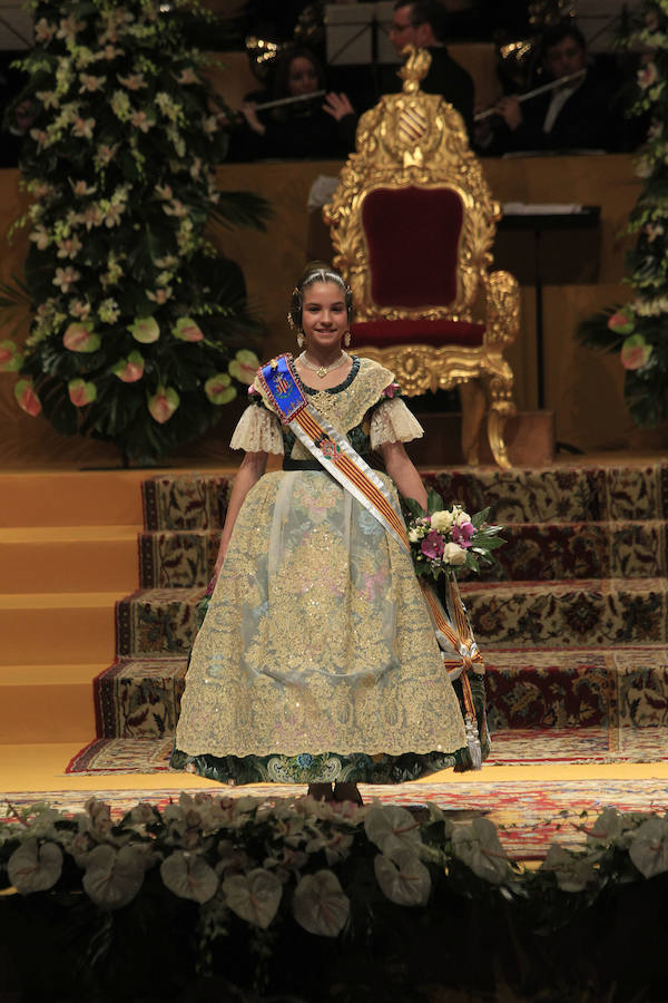 Fotos de la exaltación de la fallera mayor infantil de Valencia