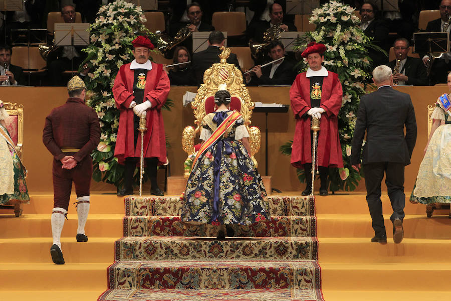 Fotos de la exaltación de la fallera mayor infantil de Valencia