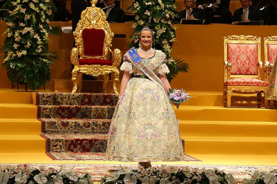 Fotos de la exaltación de la fallera mayor de Valencia 2018