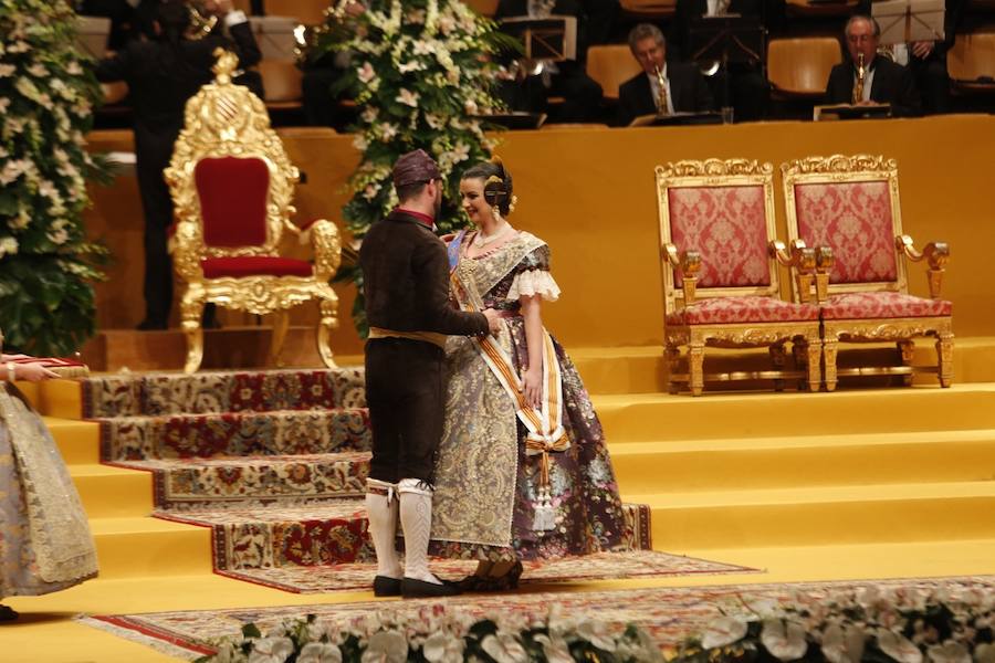 Fotos de la exaltación de la fallera mayor de Valencia 2018