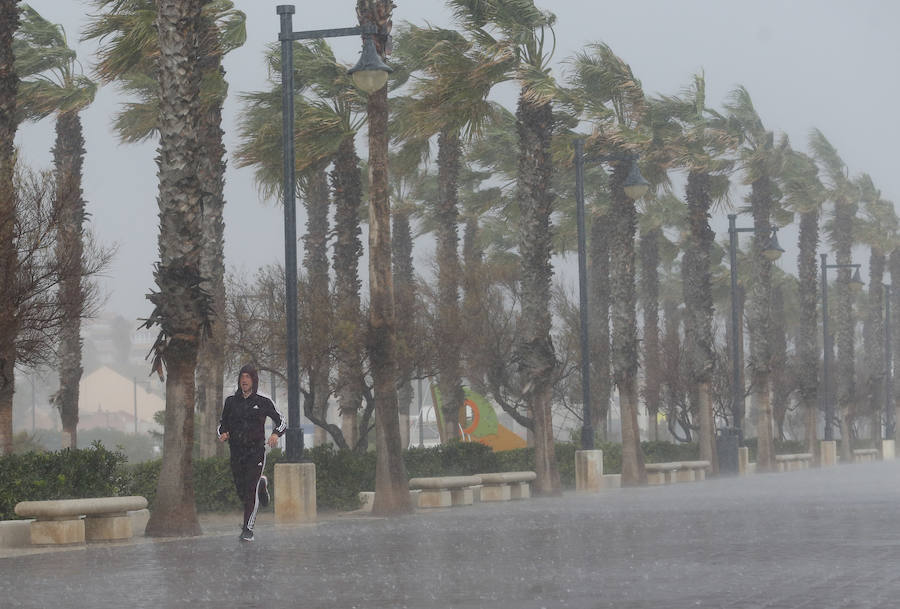 Fotos del temporal en la Comunitat Valenciana