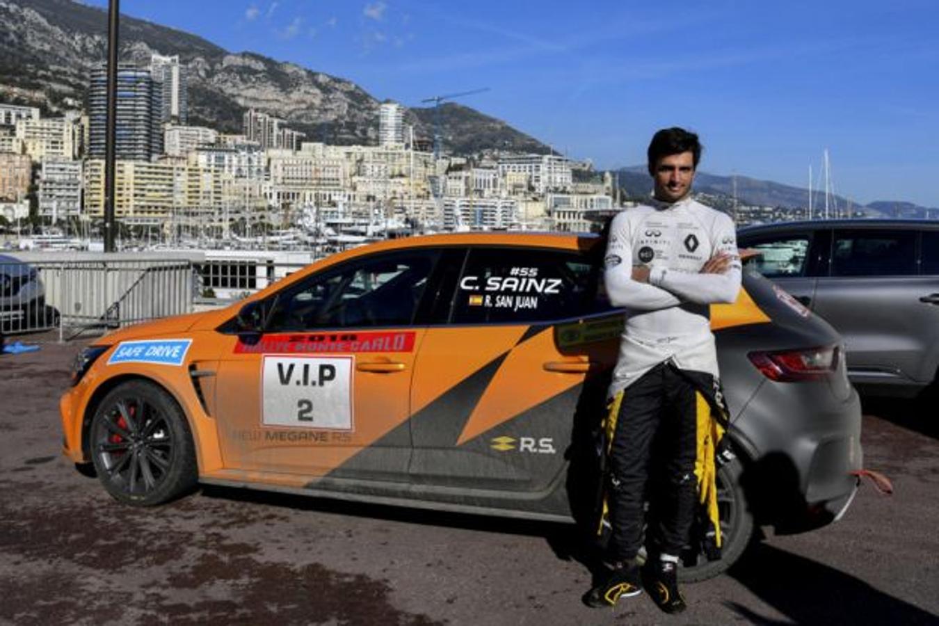 3. El español Carlos Sainz hizo su debut de la mano de Renault.