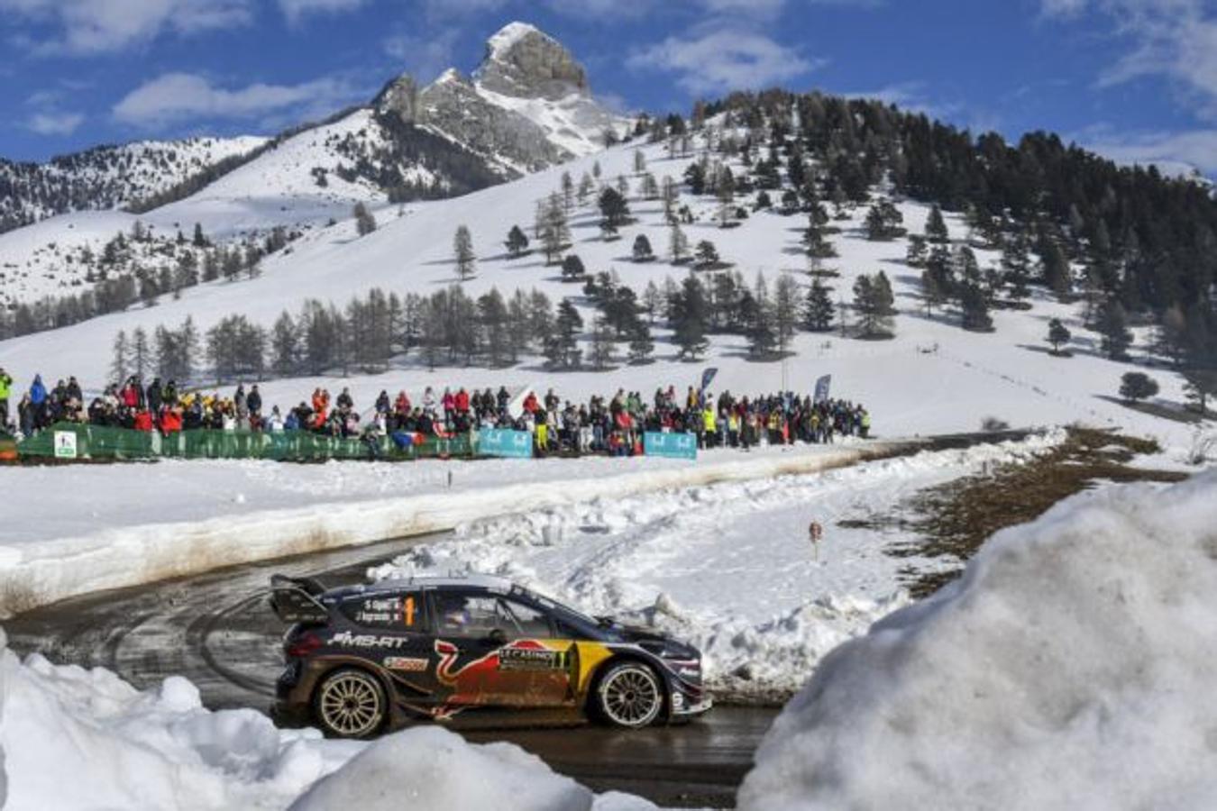 9. Al francés Ogier se le dio bien la nieve.