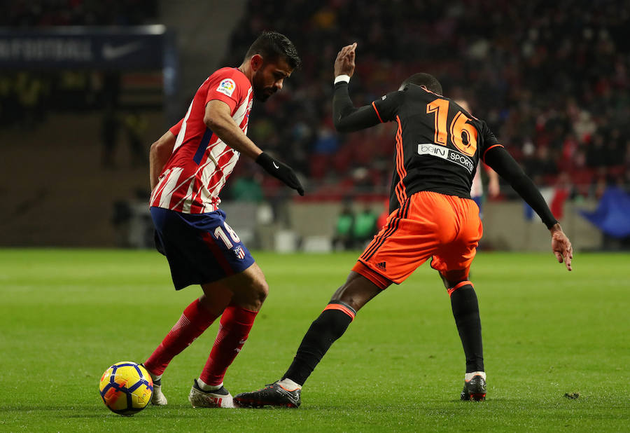 Estas son las imágenes que deja la primera visita de los blanquinegros al Wanda Metropolitano