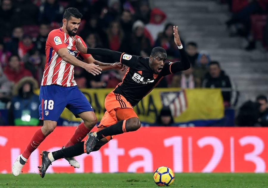 Estas son las imágenes que deja la primera visita de los blanquinegros al Wanda Metropolitano