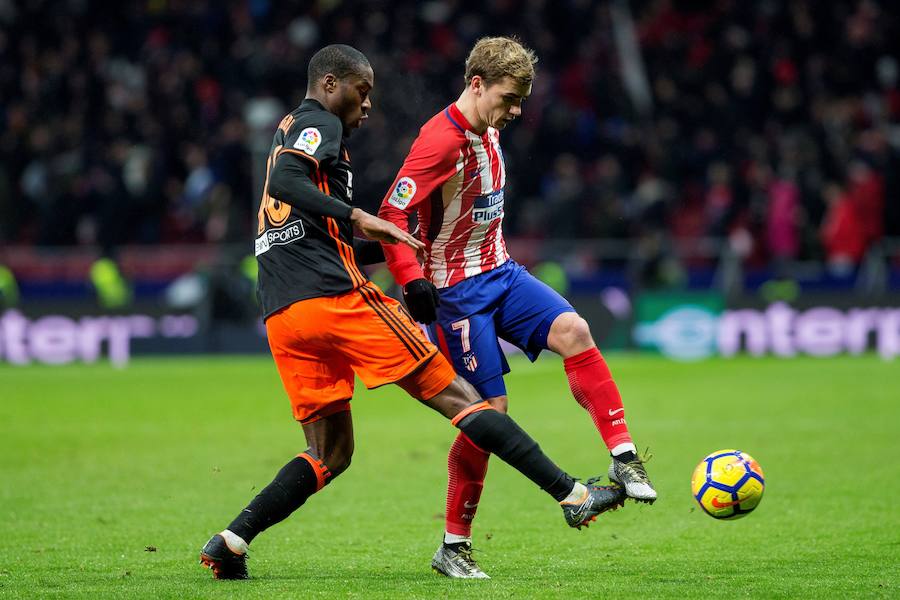 Estas son las imágenes que deja la primera visita de los blanquinegros al Wanda Metropolitano