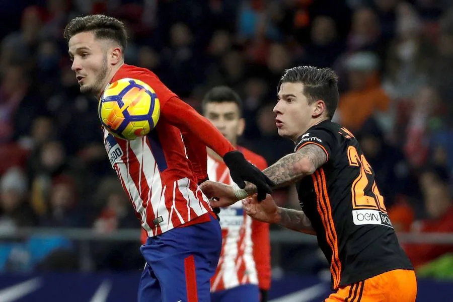 Estas son las imágenes que deja la primera visita de los blanquinegros al Wanda Metropolitano