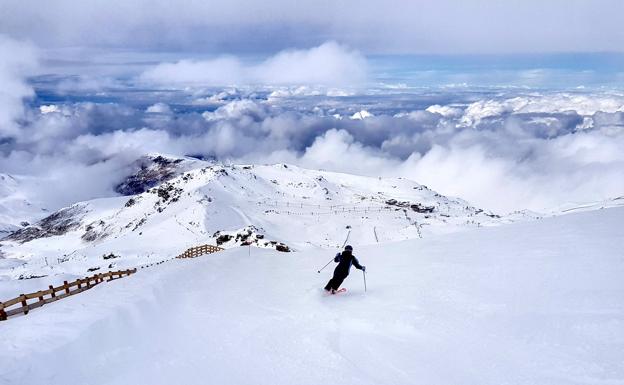 Vistas desde Zayas, el cielo de Sierra Nevada