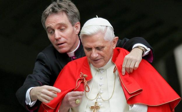 El papa emérito Benedicto XVI.