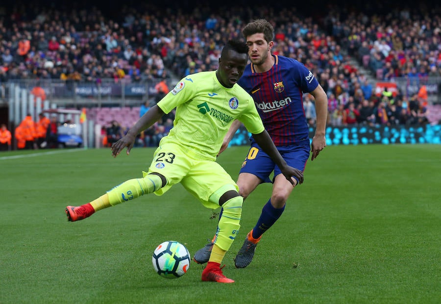 El cuadro azulgrana cedió dos puntos en su estadio ante el exigente combinado de José Bordalás.