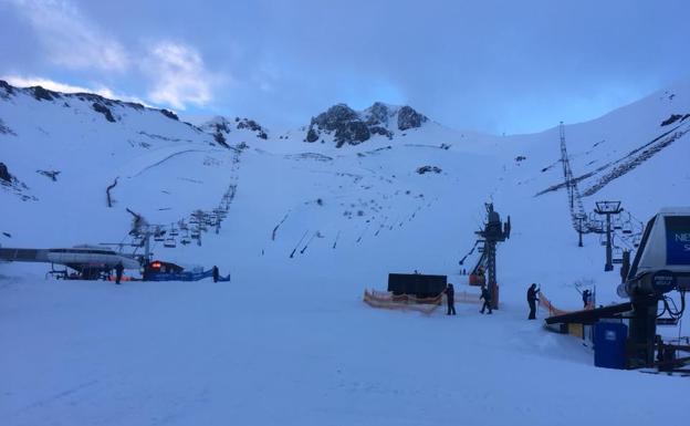 En León se viven días de gloria y mucha nieve