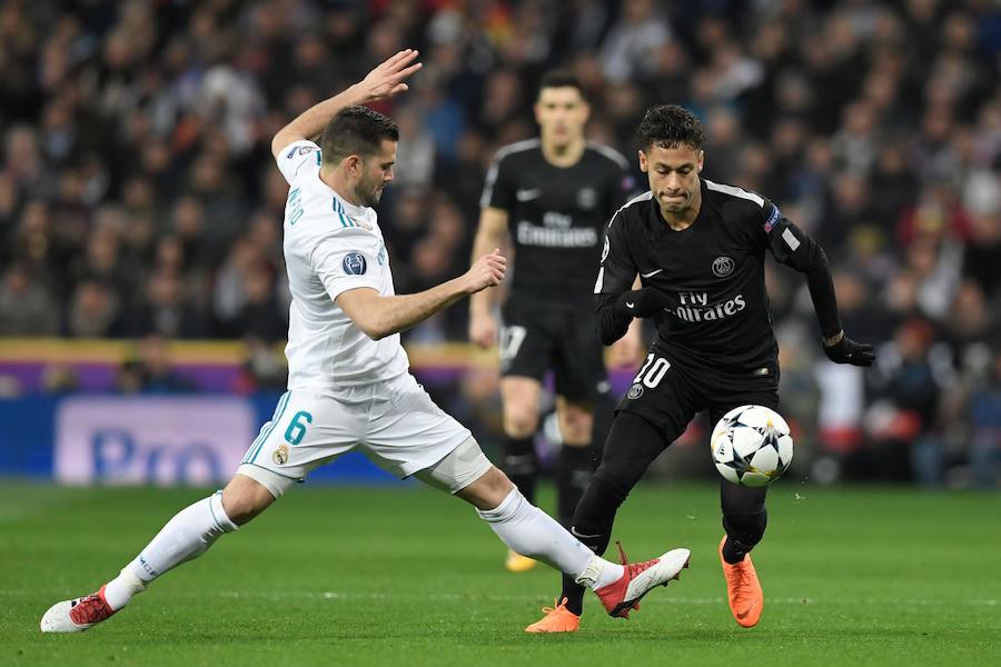 El Real Madrid deja contra las cuerdas al PSG tras una remontada heroica y otro doblete del portugués Cristiano Ronaldo (3-1).