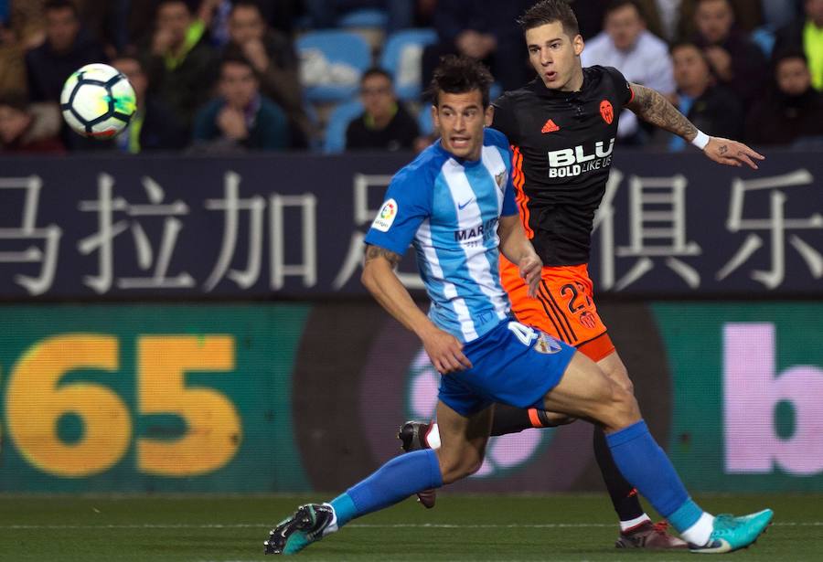 Estas son las imágenes que deja el partido de Liga en la Rosaleda