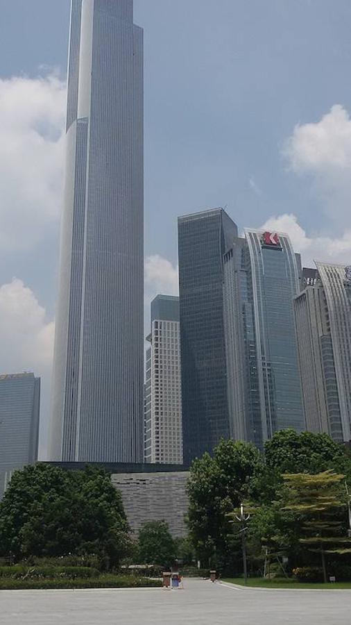 7.CTF Finance Centre, Gangzhou (China) | Fue construido en 2016 y mide 530 metros.