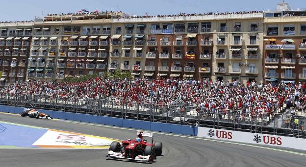 Imagen del Gran Premio de F1 de Valencia. 
