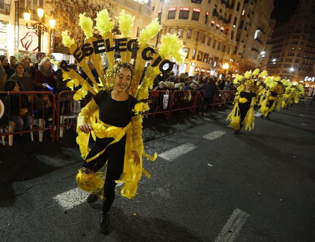 La Cavalcada del Ninot del pasado año. 