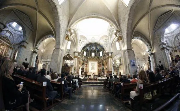 Interior de la Catedral de Valencia.