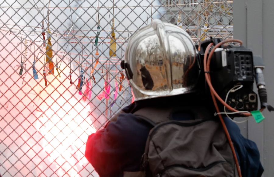 Fotos: Fotos de la mascletà del 2 de marzo a cargo de Pirotecnia Zaragozana