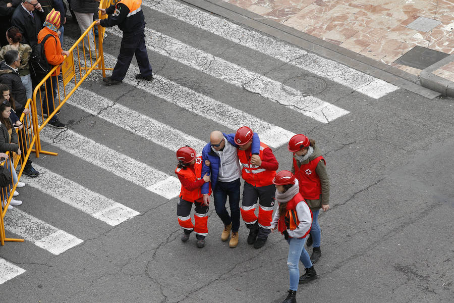 Fotos: Fotos de la mascletà del 2 de marzo a cargo de Pirotecnia Zaragozana