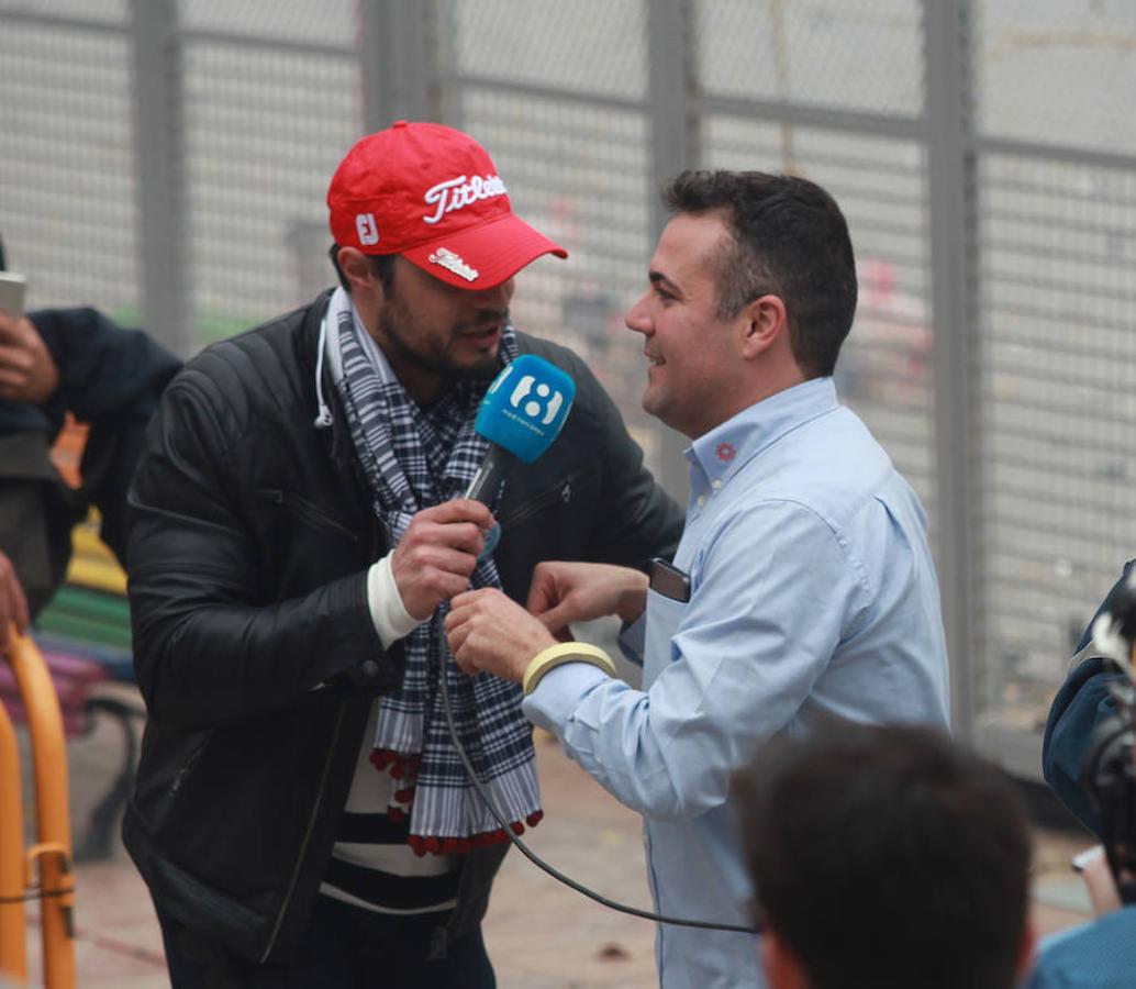 La pirotecnia madrileña Vulcano ha sido la encargada de disparar la mascletà de hoy, sábado 3 de marzo, en la plaza del Ayuntamiento de Valencia.