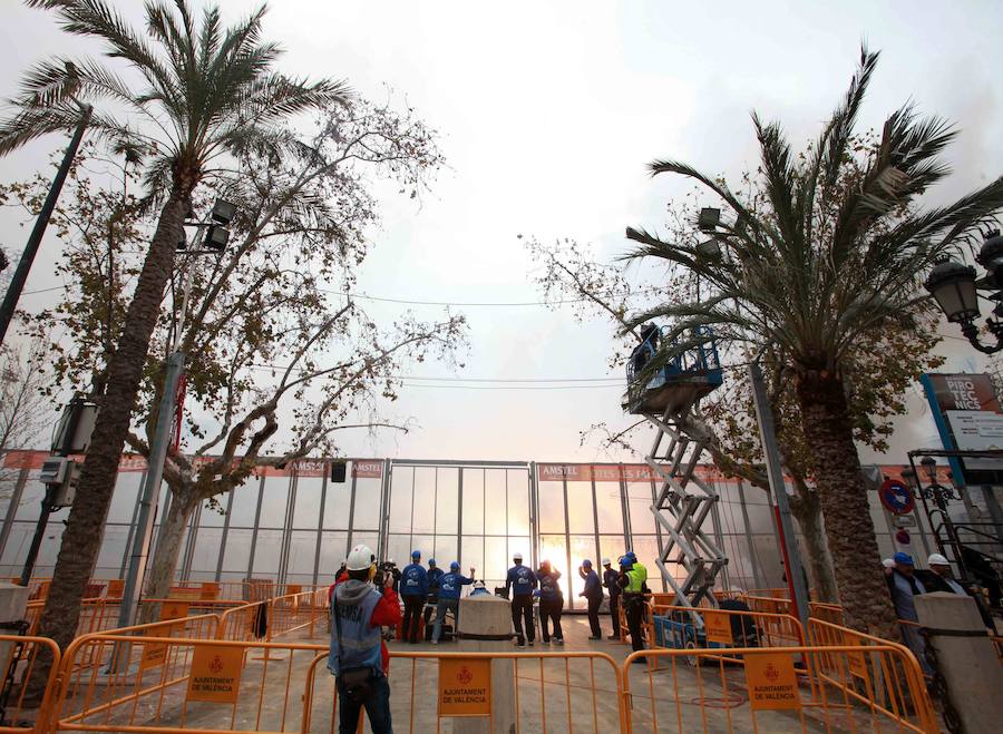 Fotos: Así ha sido la mascletà del primer domingo de marzo