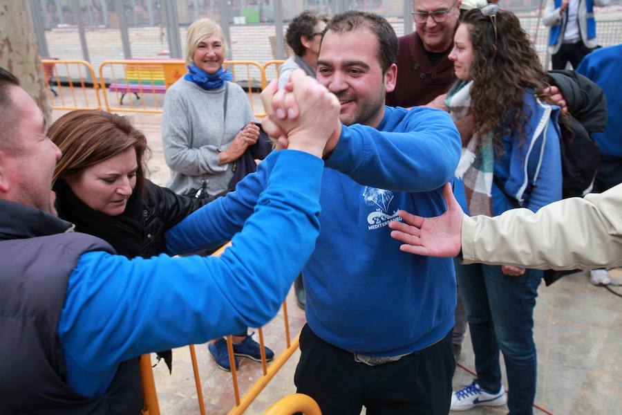 Fotos: Así ha sido la mascletà del primer domingo de marzo