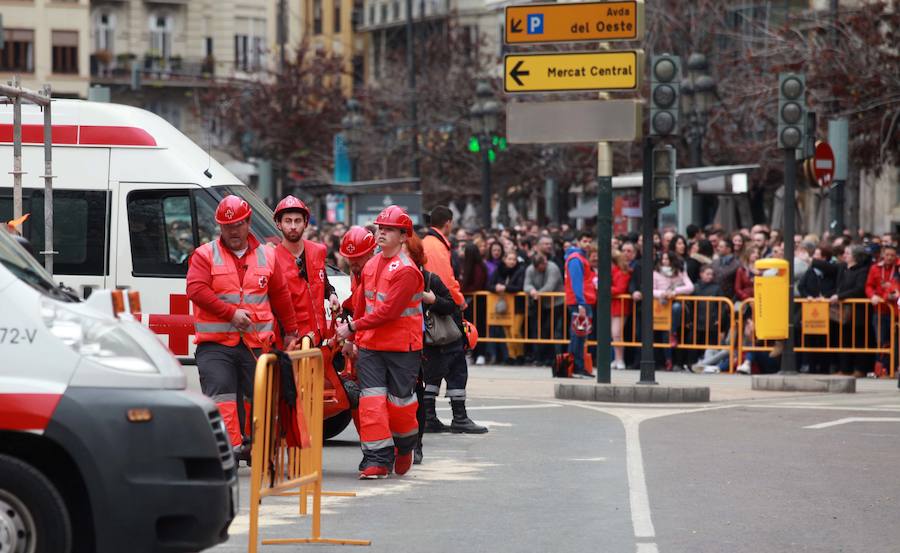 Fotos: Así ha sido la mascletà del primer domingo de marzo