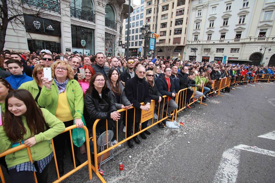 Fotos: Así ha sido la mascletà del primer domingo de marzo
