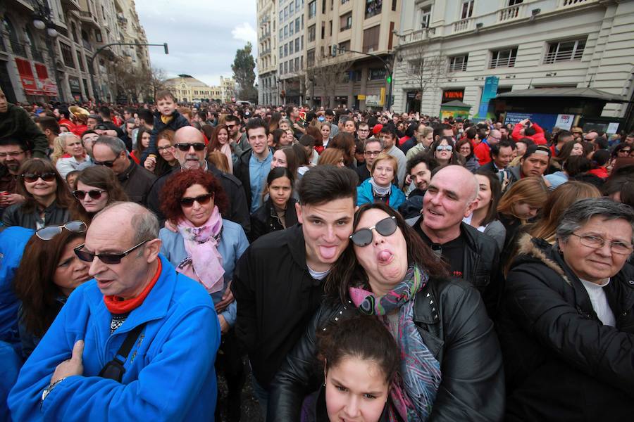Fotos: Así ha sido la mascletà del primer domingo de marzo