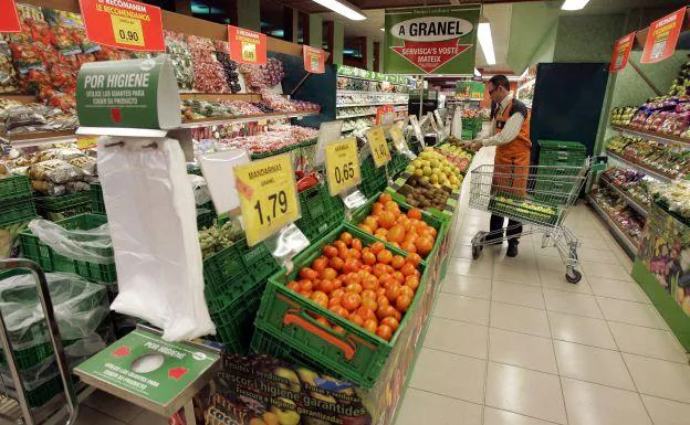 Un supermercado de la cadena Mercadona.