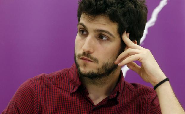 Antonio Estañ, secretario general de Podemos en la Comunitat. 