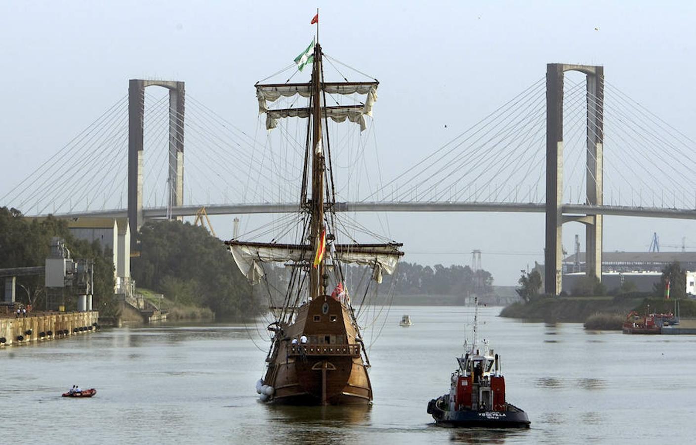 El galeón Andalucía llega este jueves 15 de marzo a Valencia. Tiene previsto atracar frente al Veles e Vents-La Marina de Valencia y podrá ser visitado por el público valenciano hasta el día 19, de 10 a 19 horas. La entrada costará 6 euros para adultos y 3 para niños de entre 5 y 10 años.