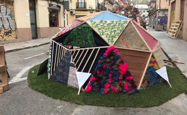 Monumento infantil de la Falla Borrull-Socors 2018.