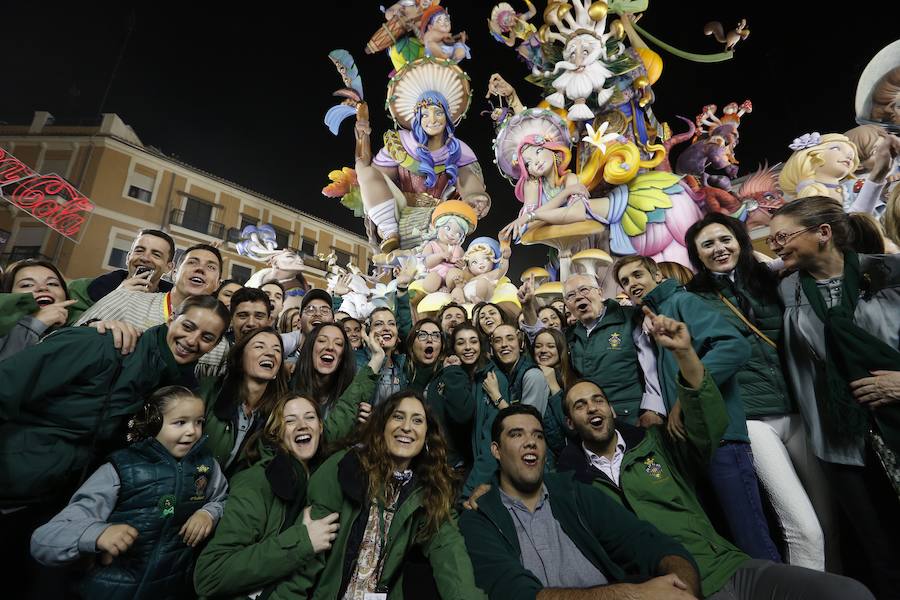 La comisión del centro de Valencia consigue el triunfo en la máxima categoría en el 125 aniversario de su creación