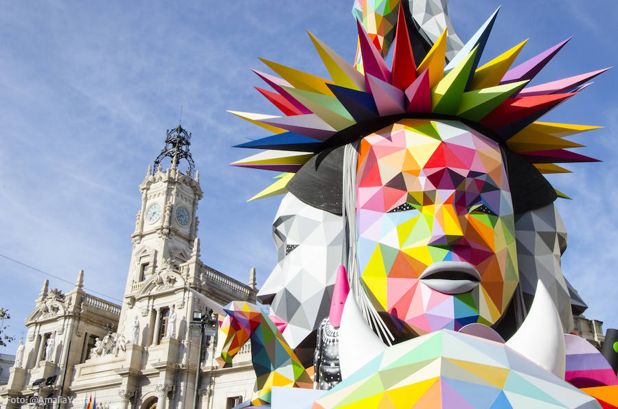 Artistas: José Latorre y Gabriel Sanz, con el diseño de Okuda